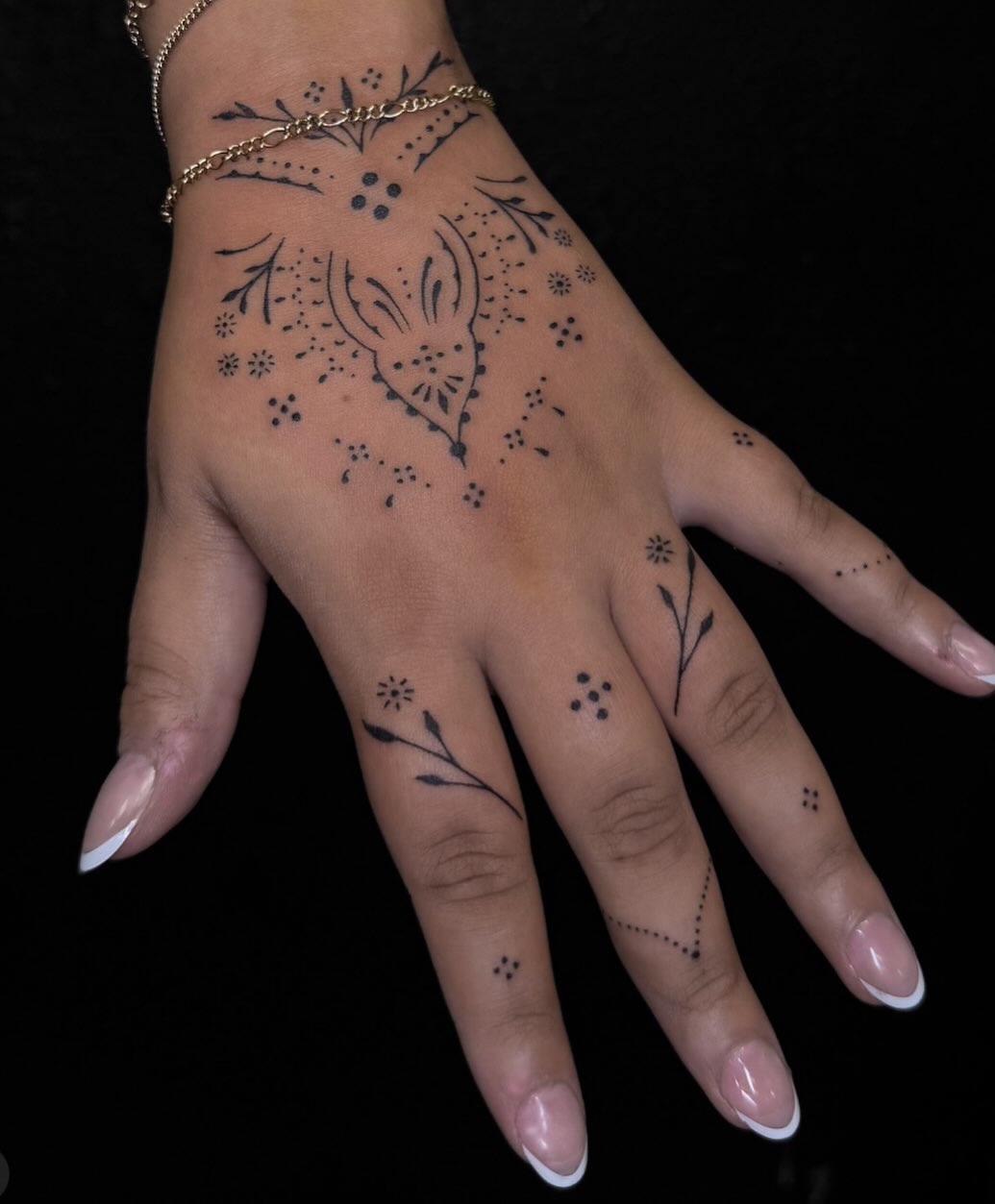 Tattoo by @rainingtattoos — fine_line, dotwork
