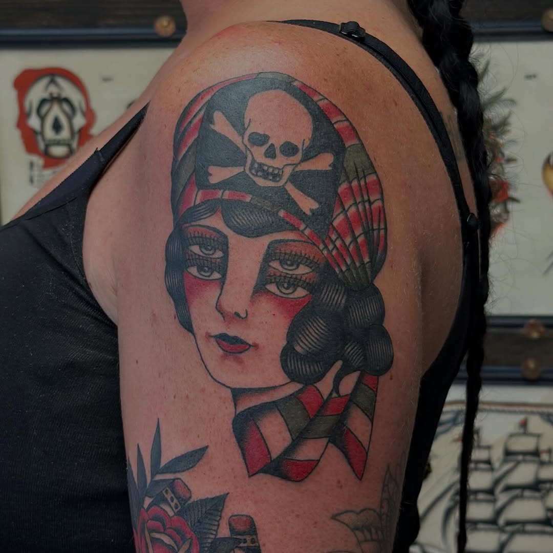 Tattoo by @ryleecoyote — american_traditional