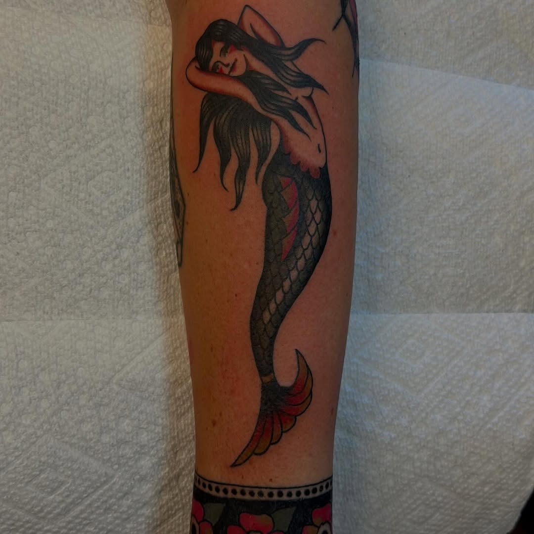 Tattoo by @ryleecoyote — american_traditional