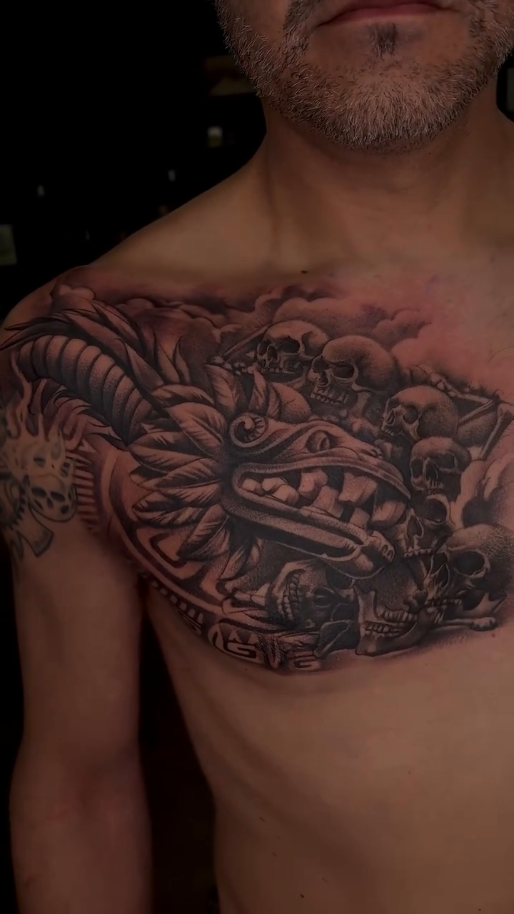 Tattoo by @marcos_tattoos — japanese_irezumi, black_and_grey