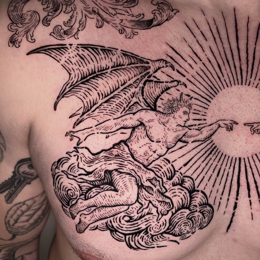 Tattoo by @goh.tattoo β illustrative, blackwork