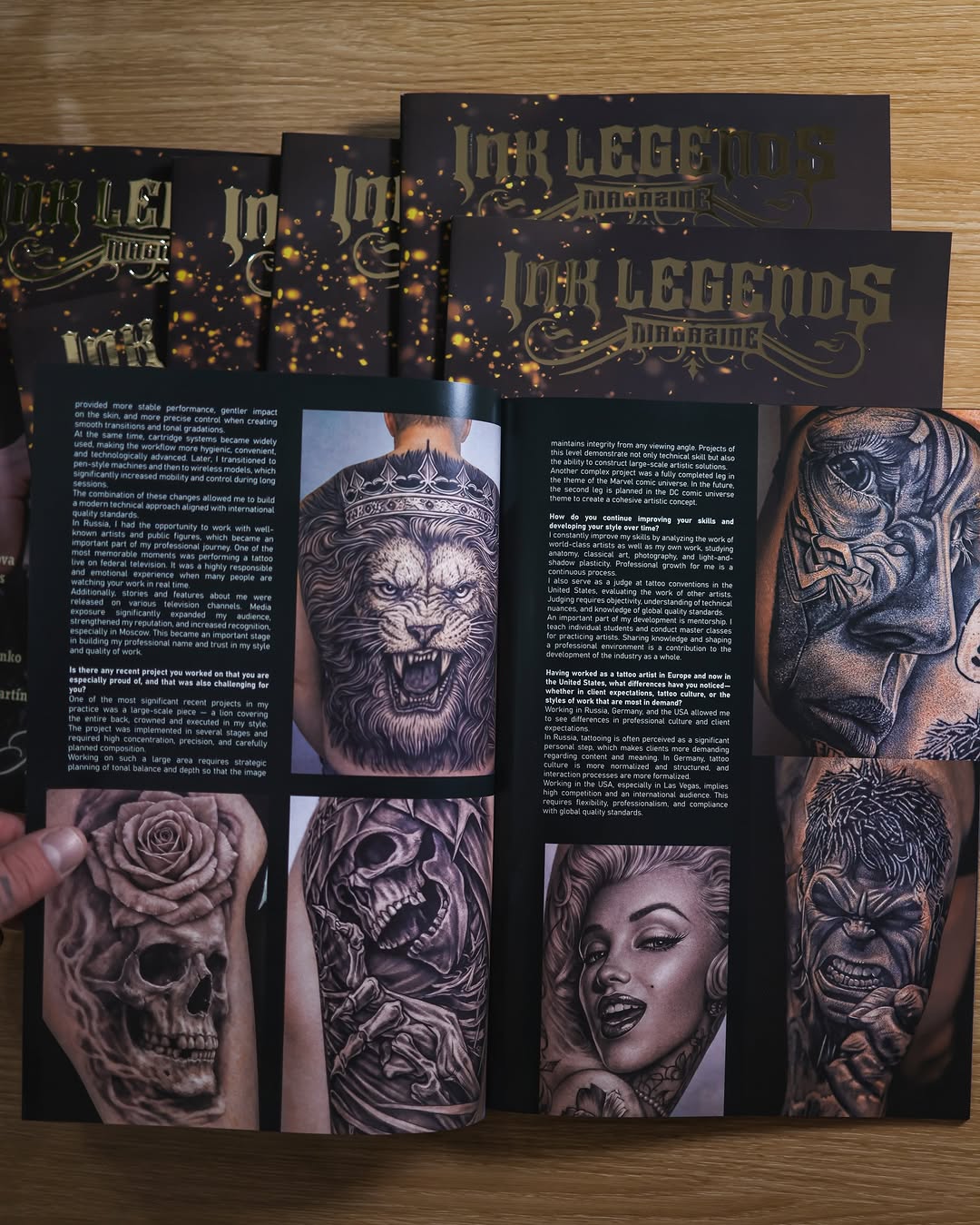 Tattoo by @vegas_tattoo_maksbrand โ realism, black_and_grey