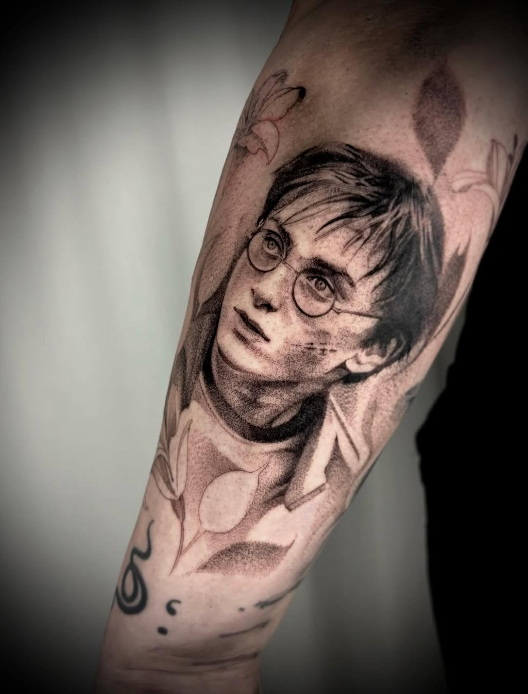Tattoo by @reeslynn_tattoo β realism, black_and_grey