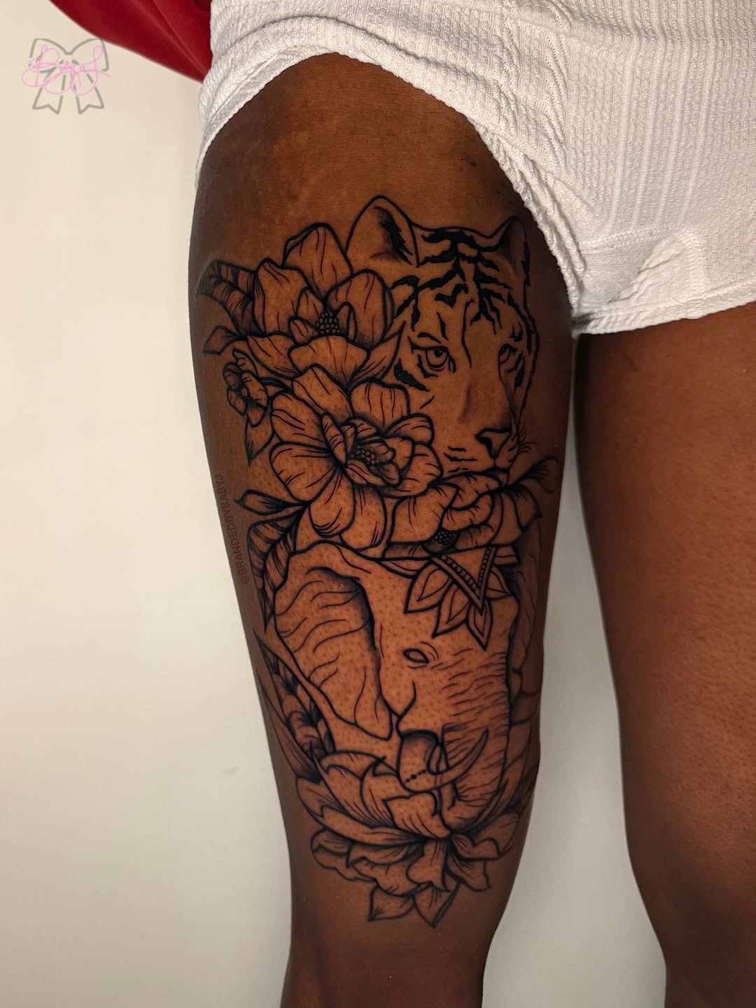 Tattoo by @brandedbybabyj β black_and_grey