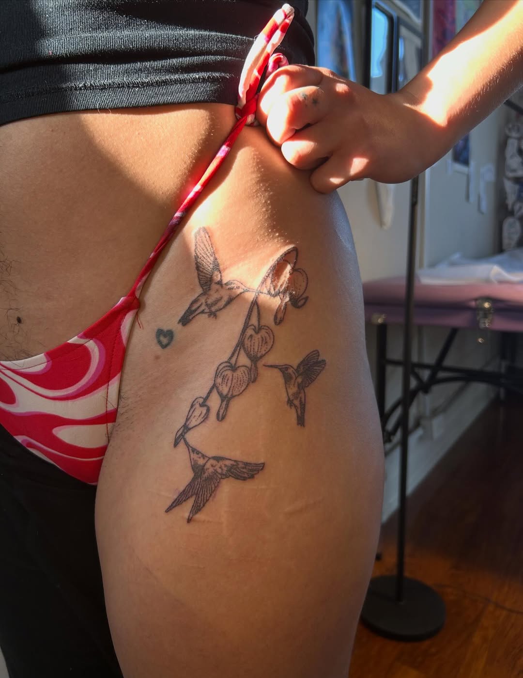 Tattoo by @glittergremliin — fine_line, illustrative