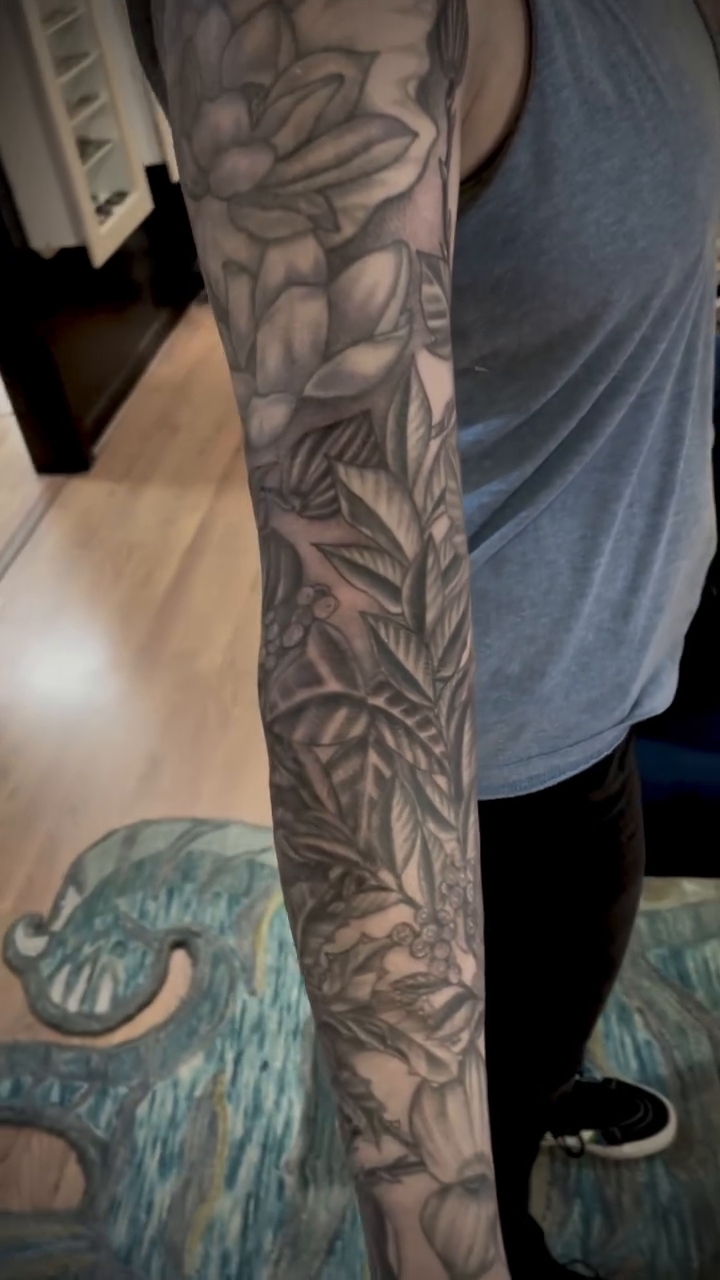 Tattoo by @ghostlife — illustrative, black_and_grey