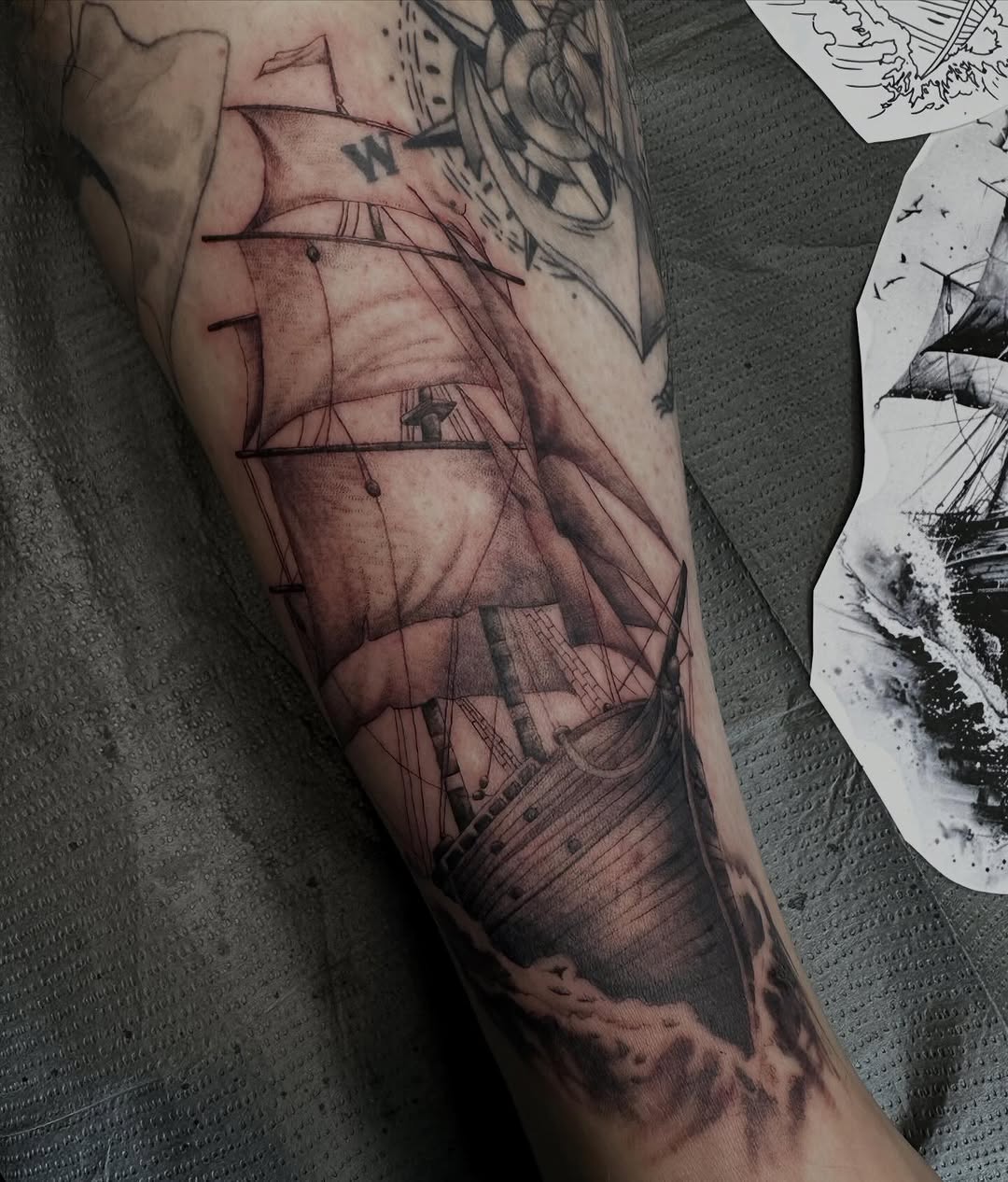 Tattoo by @jakejtattoos — realism, dotwork