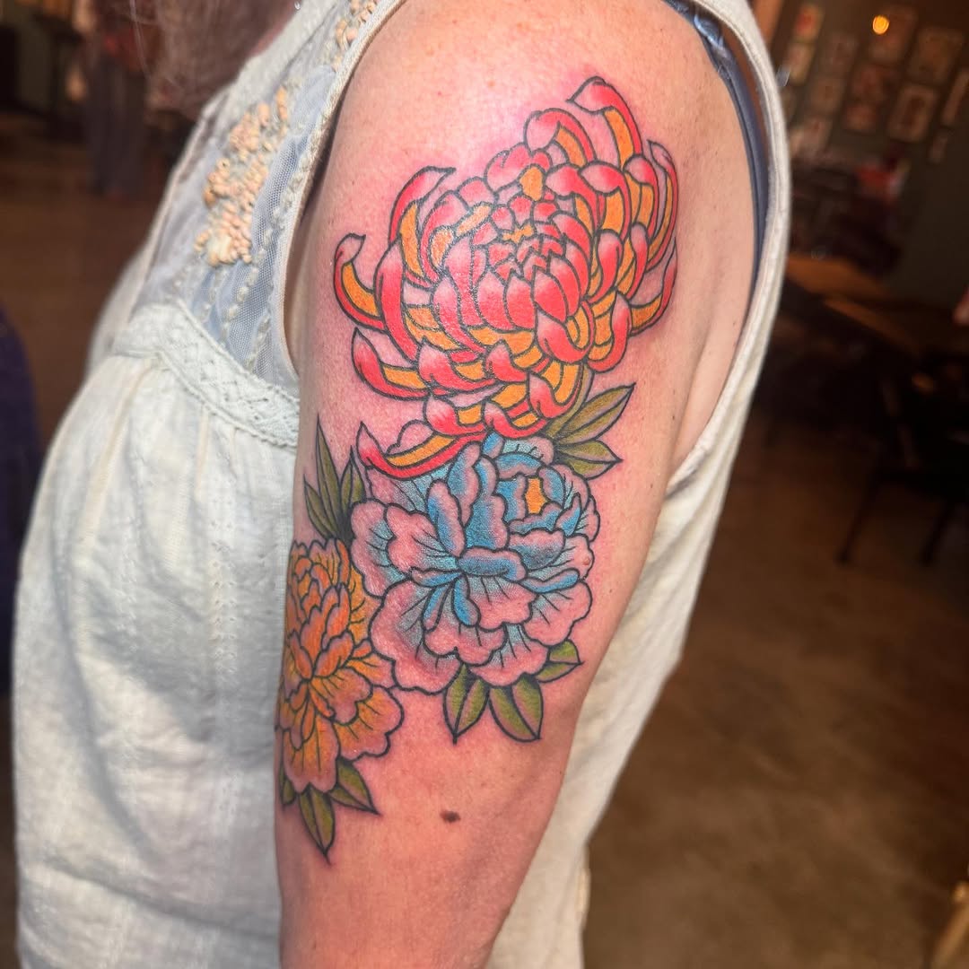 Tattoo by @zachgtattoos — neo_traditional, japanese_irezumi