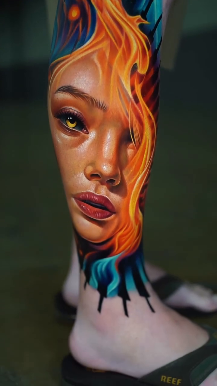Tattoo by @jesserescobar — realism, dark_realism