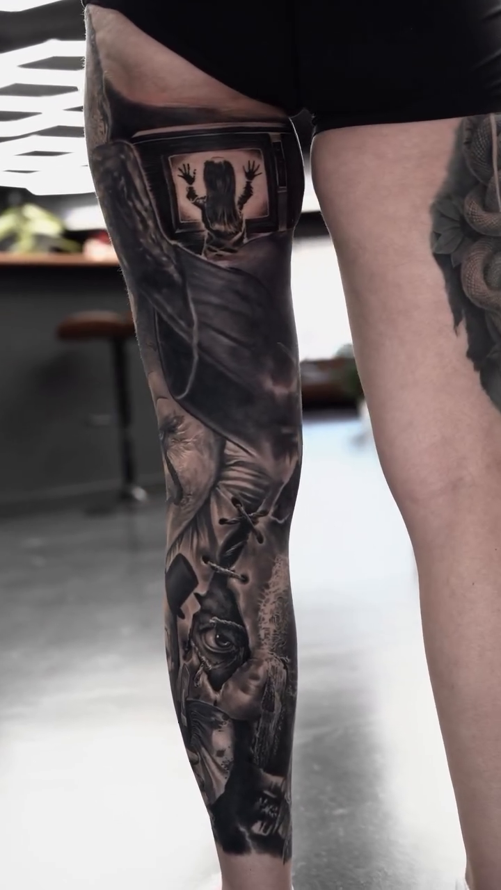 Tattoo by @zakperry_tattoos β realism, dark_realism
