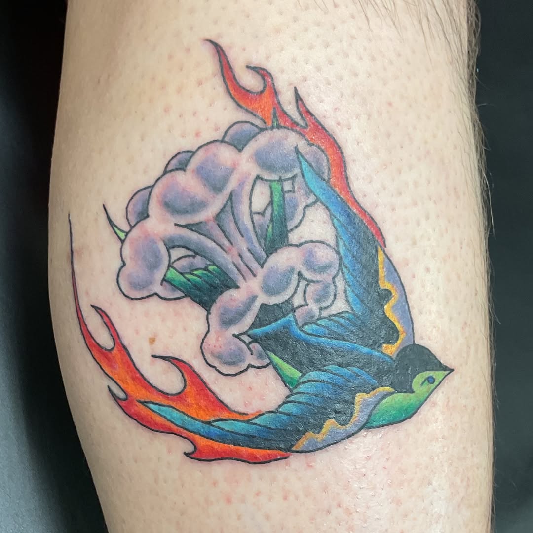 Tattoo by @roachrude — american_traditional