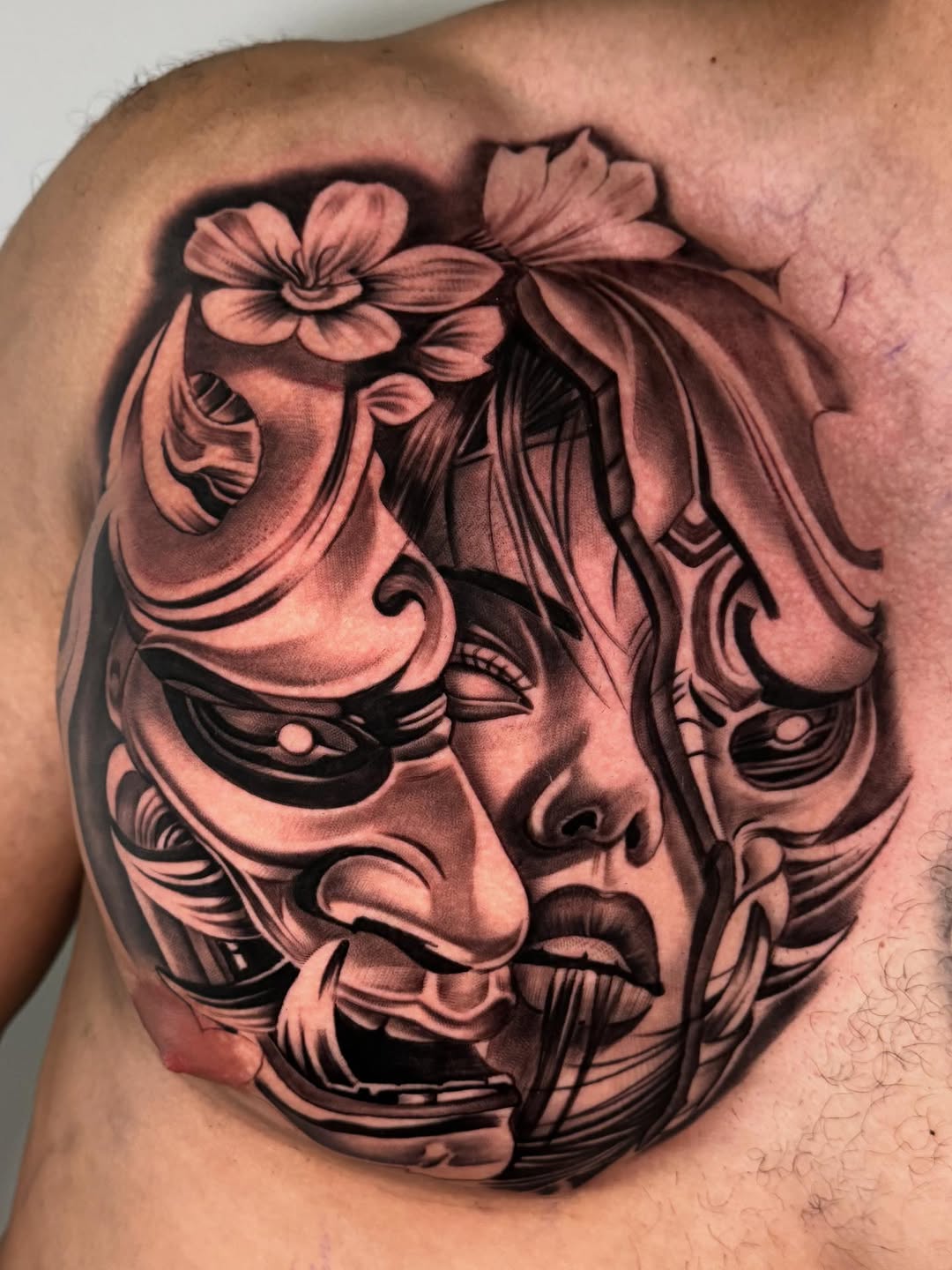 Tattoo by @saeso___ — black_and_grey, realism