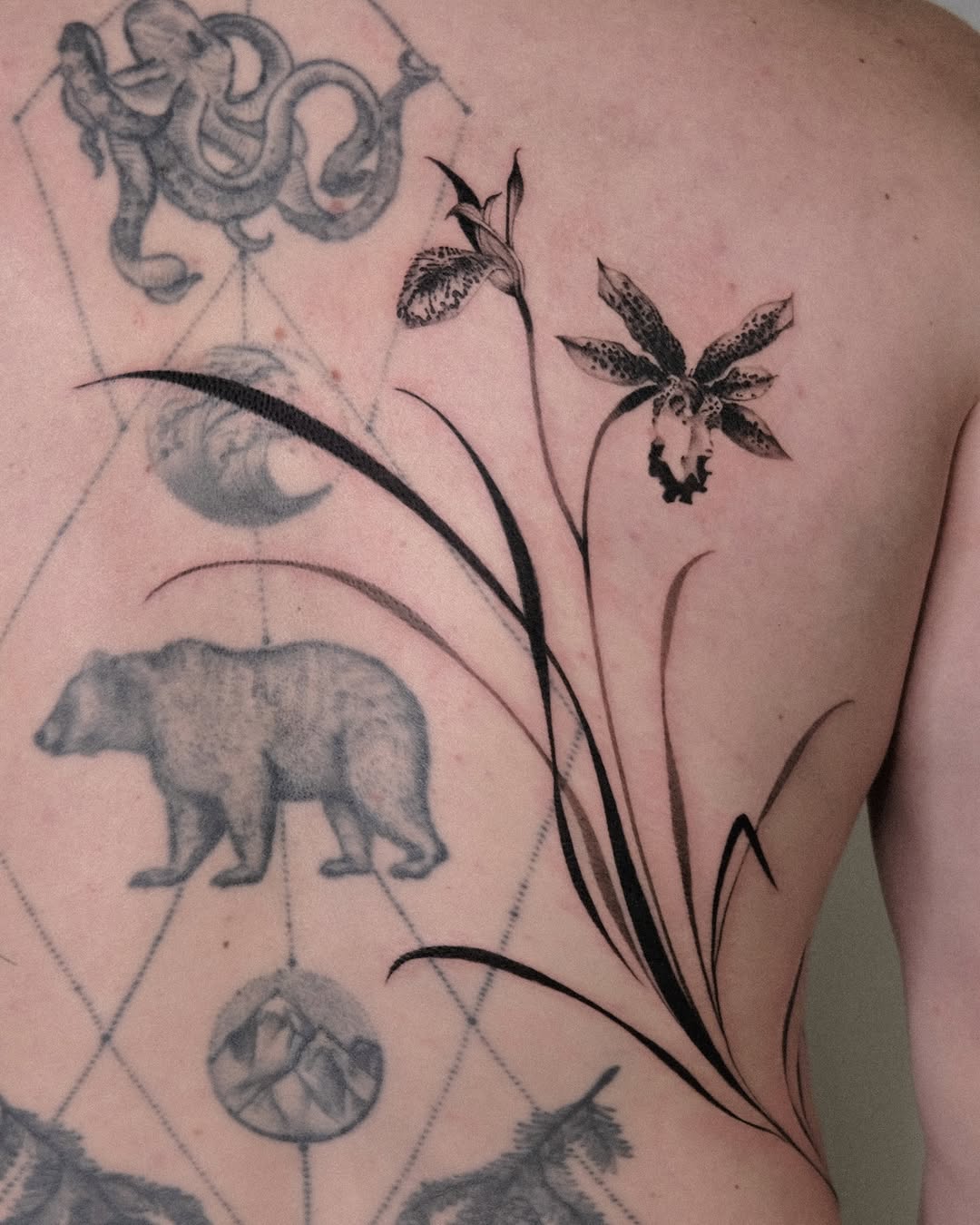 Tattoo by @theonly4zoy — black_and_grey, realism