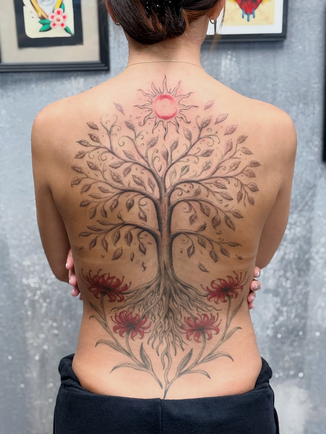 Tattoo by @chrisodtattoos — black_and_grey