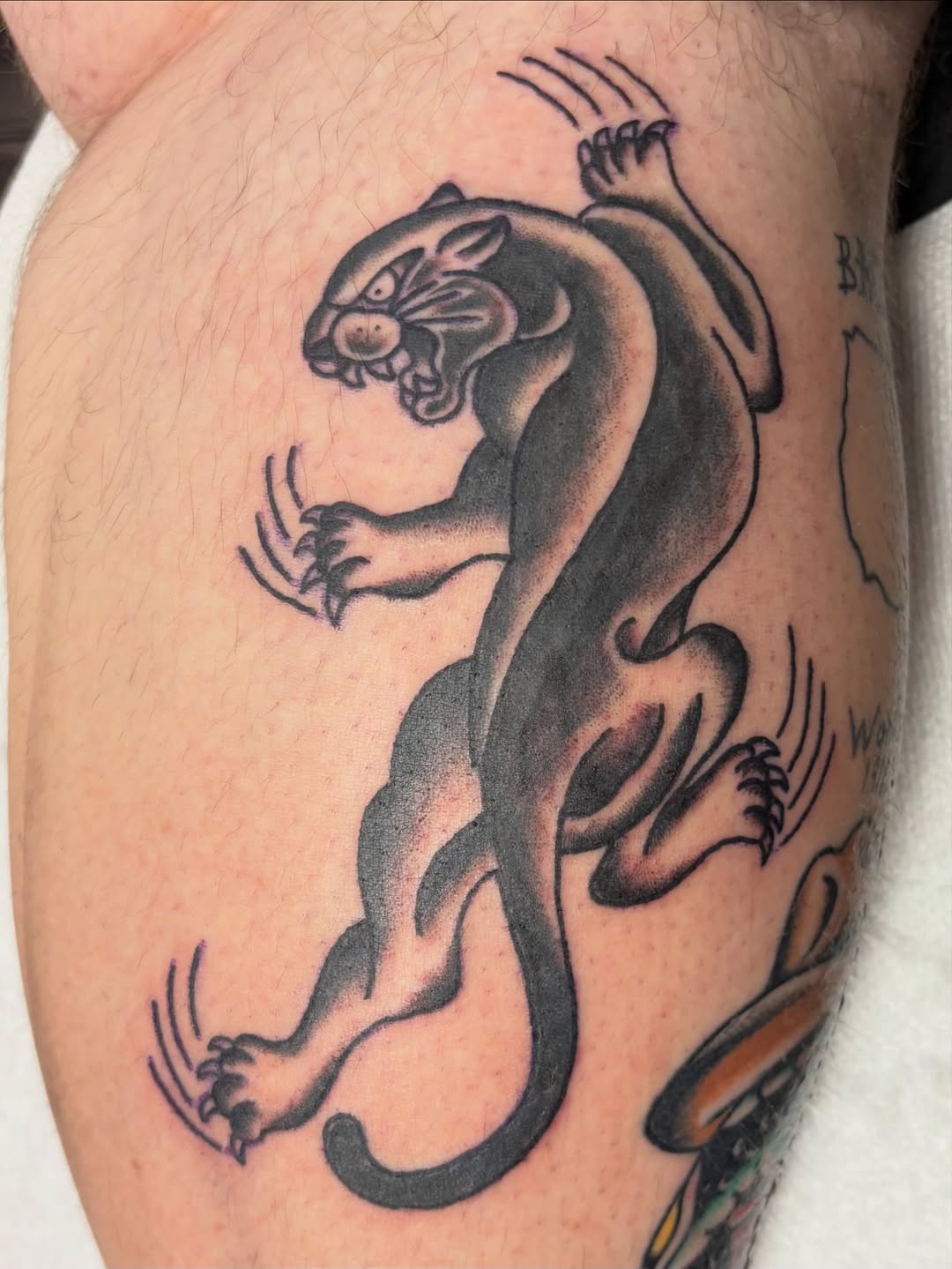 Tattoo by @bridgetsmithtattoos — american_traditional, black_and_grey