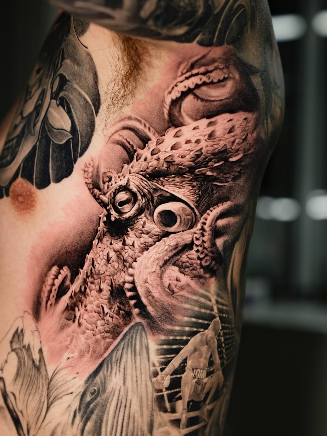 Tattoo by @gody_tattoo — realism, black_and_grey
