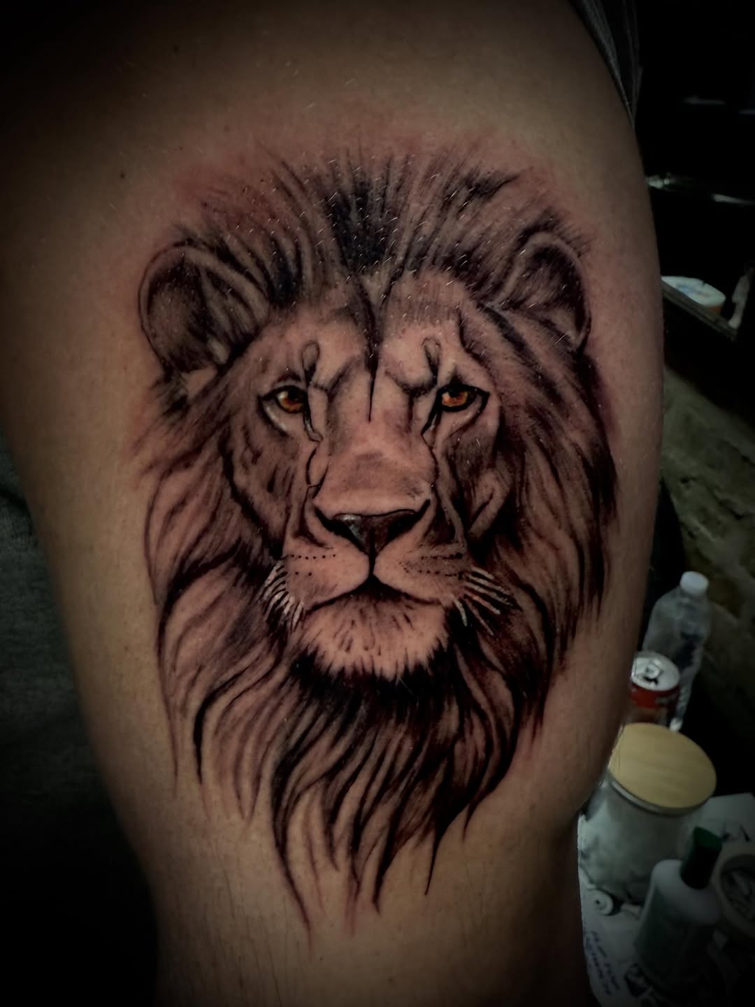 Tattoo by @fazo9122 — realism, black_and_grey