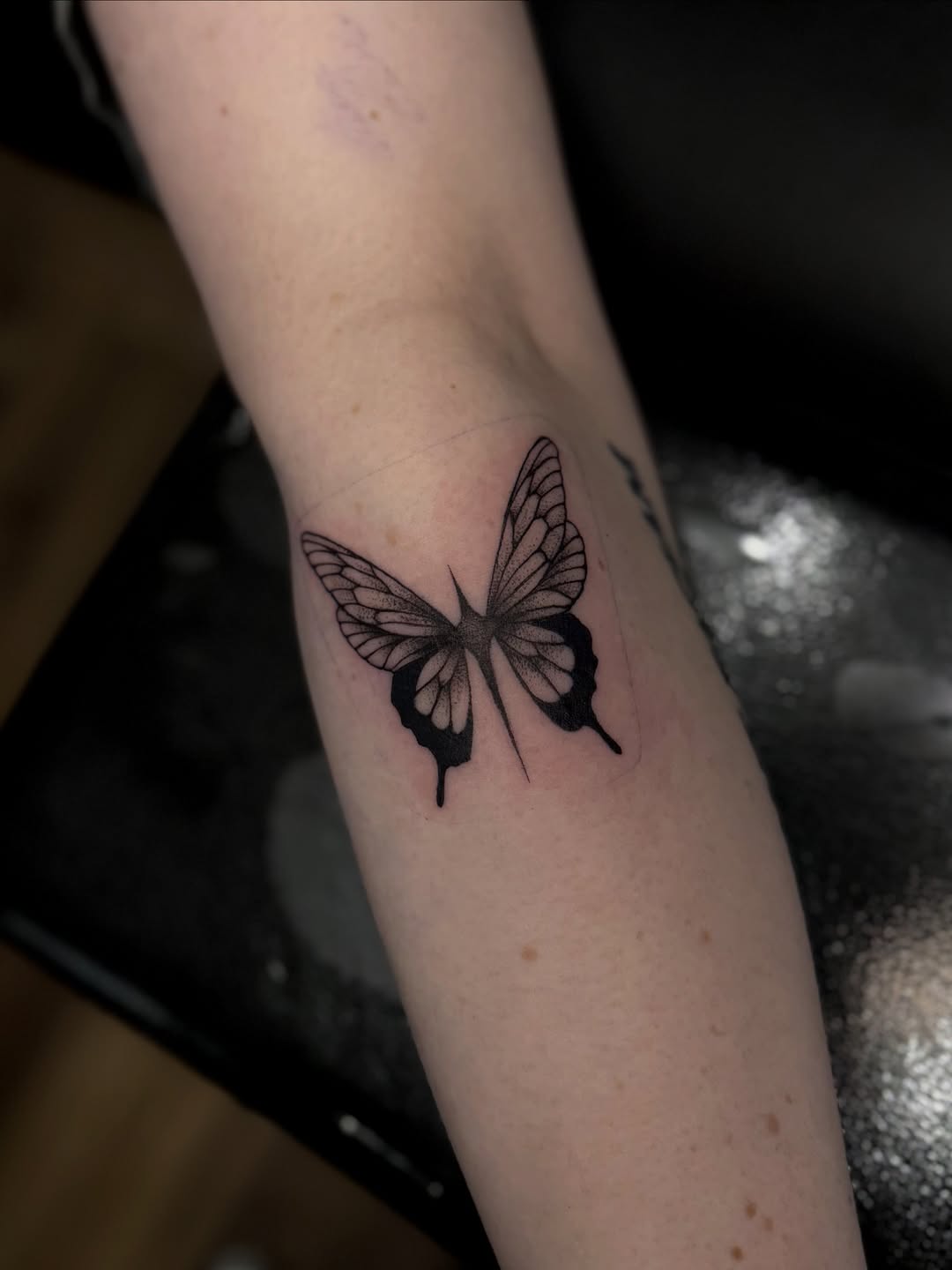 Tattoo by @porcelain_tats — fine_line, dotwork