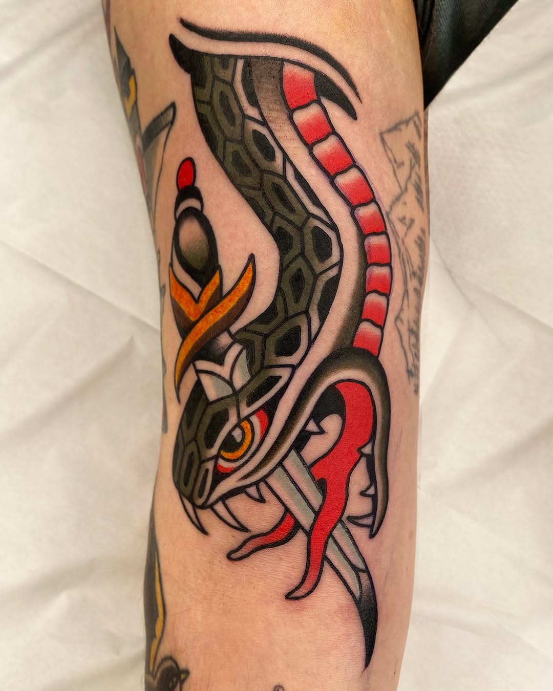 Tattoo by @wes_art_ — american_traditional