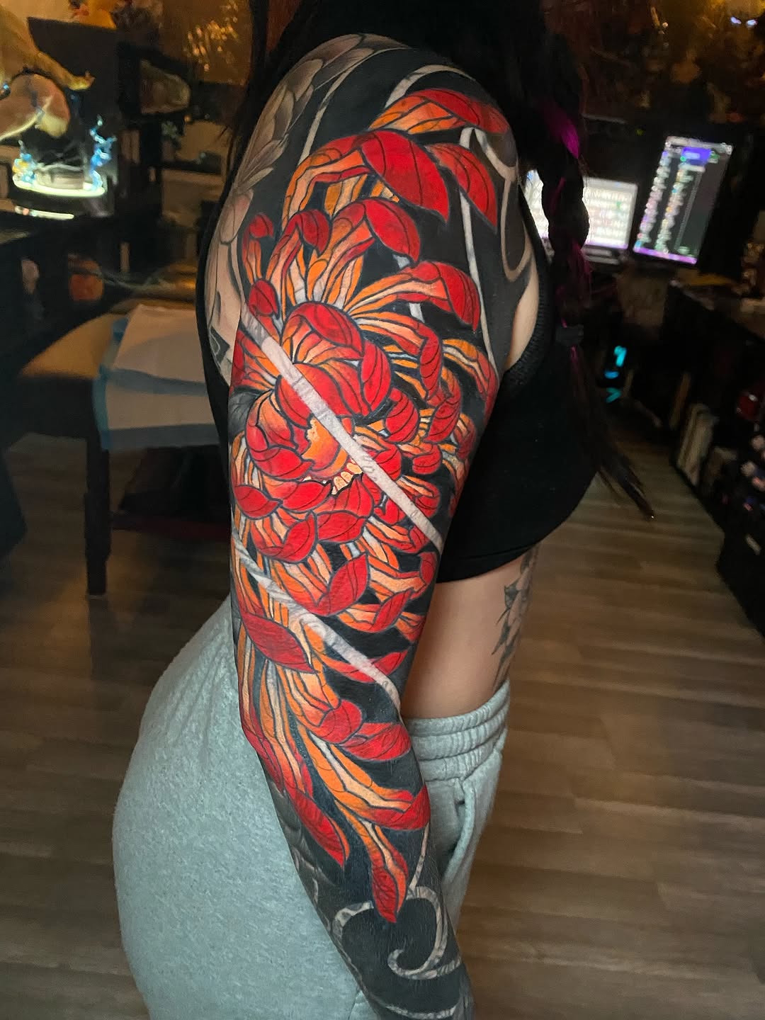 Tattoo by @tatumtatss — japanese_irezumi, illustrative