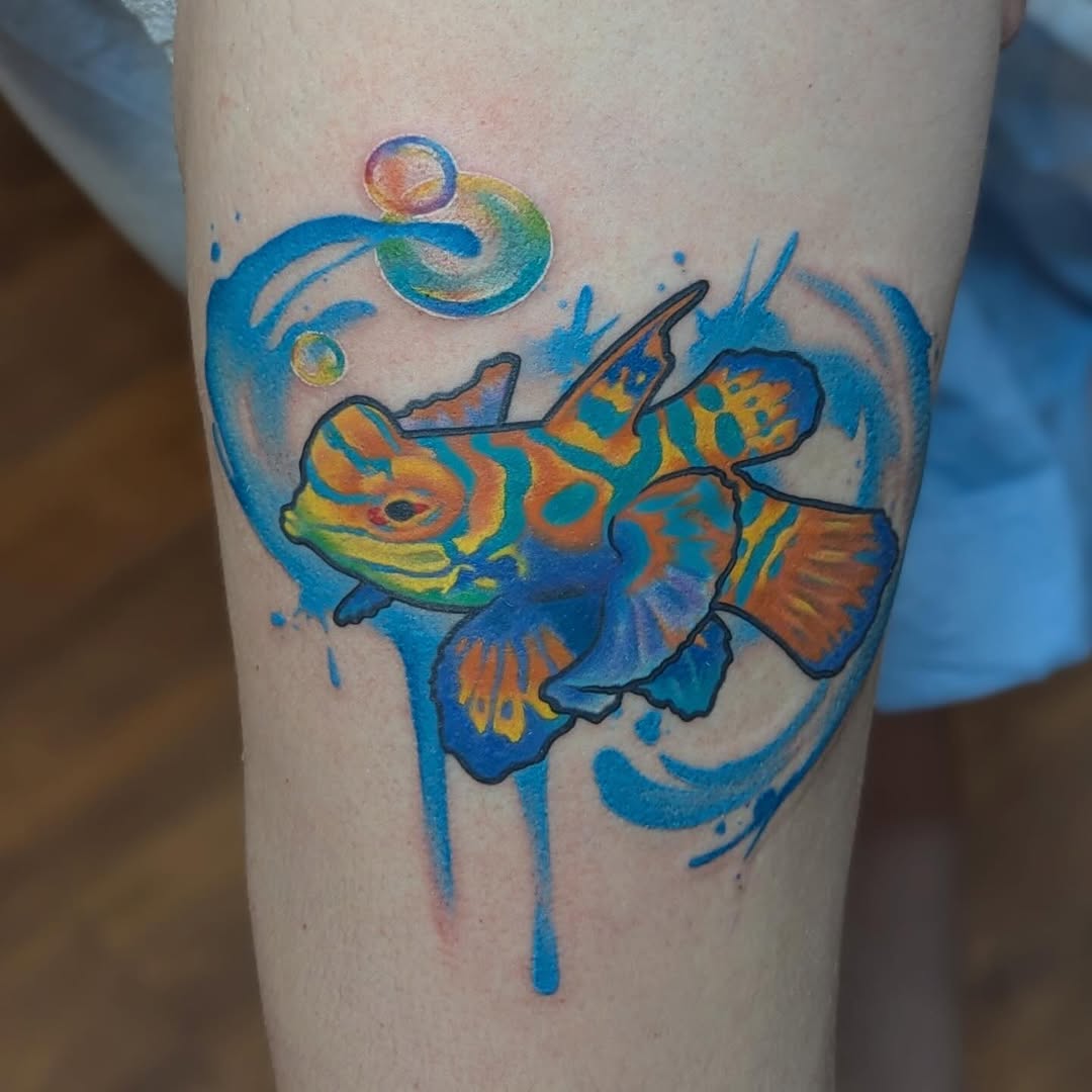 Tattoo by @magglesmcmaggles — realism, watercolor