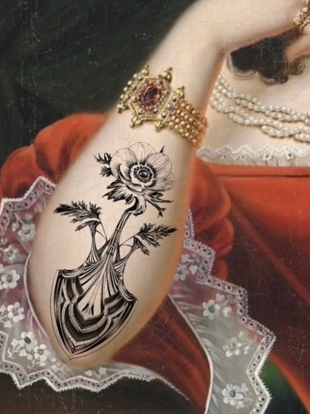 Tattoo by @inklore_ β black_and_grey, illustrative