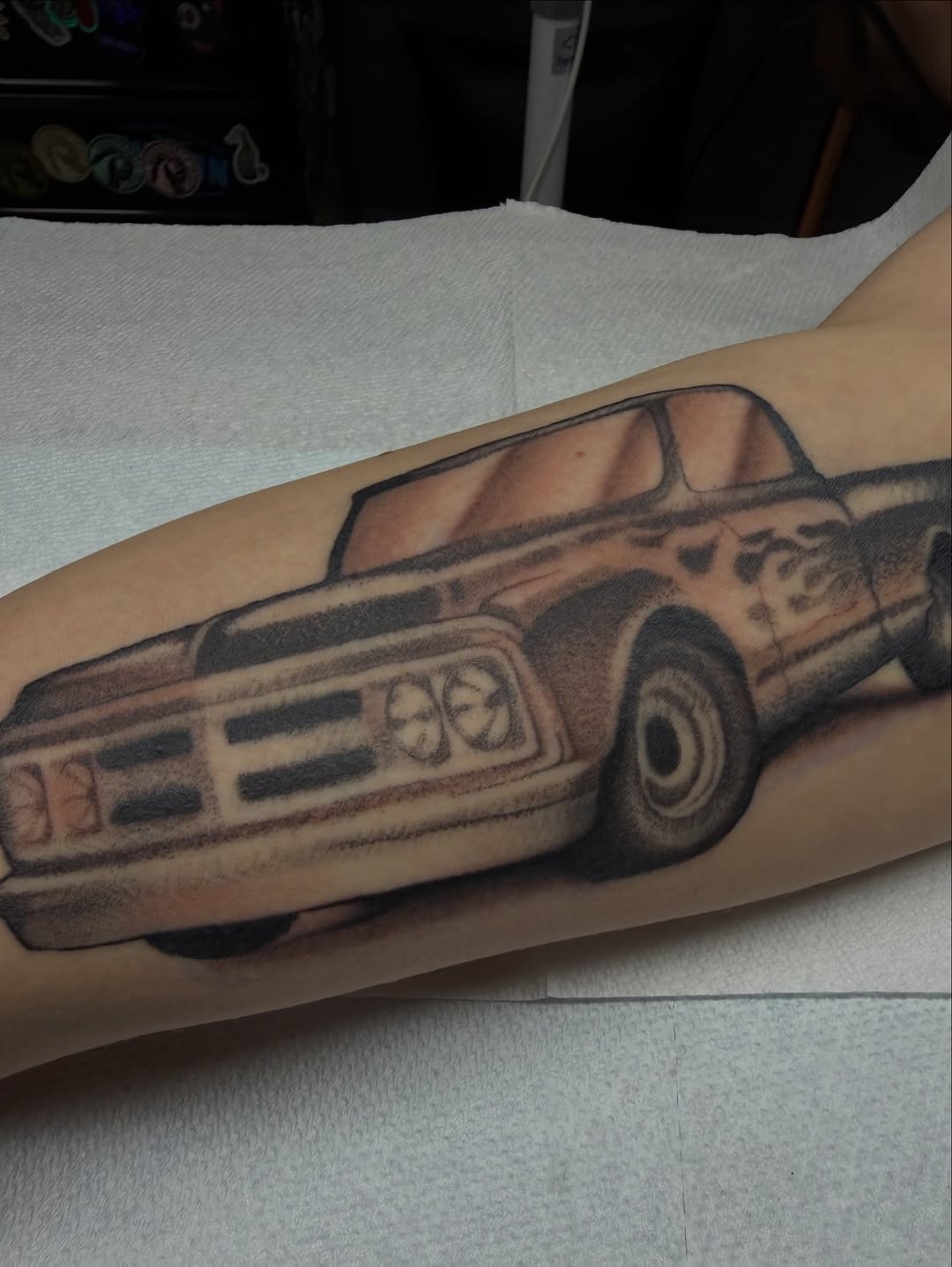 Tattoo by @afondi — realism, black_and_grey