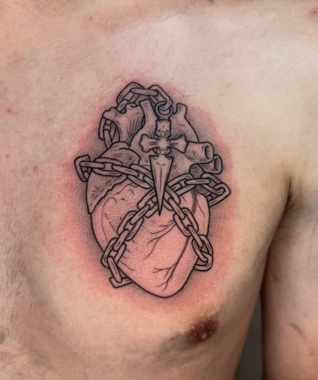 Tattoo by @flynncoooper — black_and_grey, realism