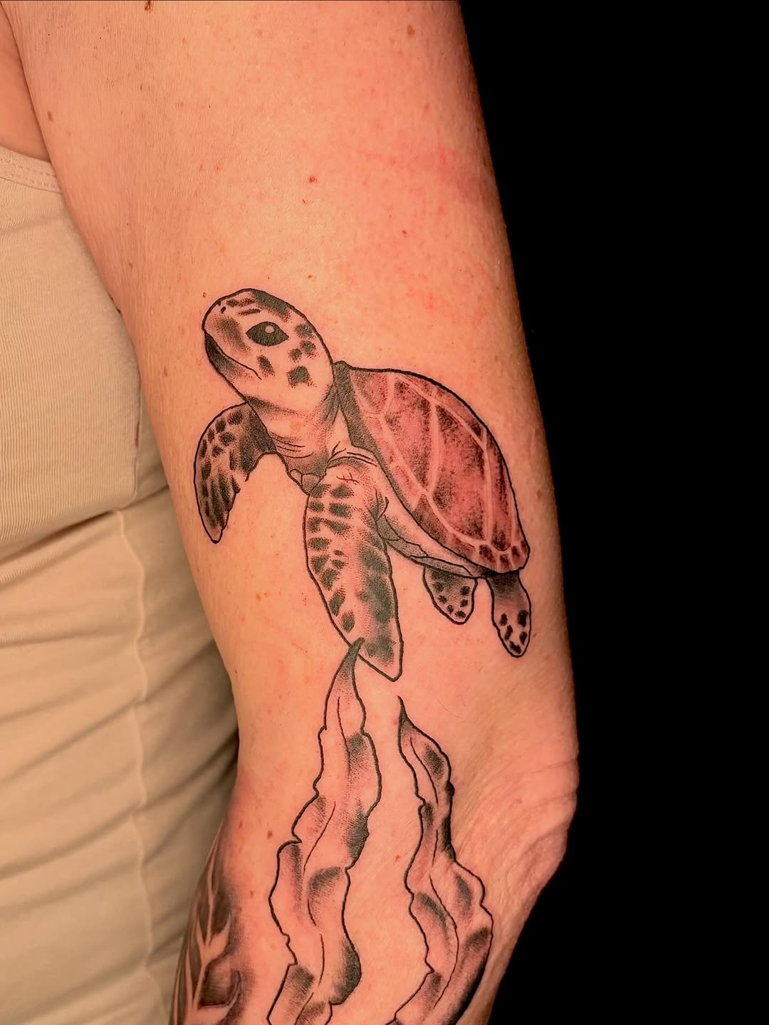 Tattoo by @kevtattedme โ realism, black_and_grey