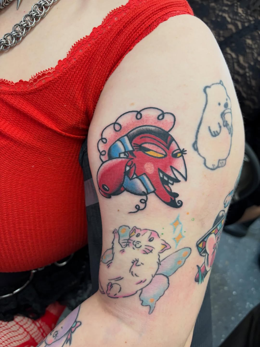 Tattoo by @crust_king — new_school, ignorant