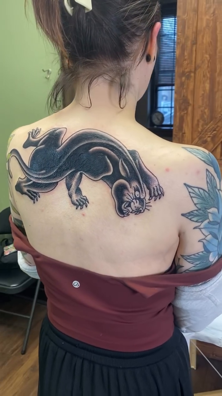 Tattoo by @tattoosbydice — blackwork