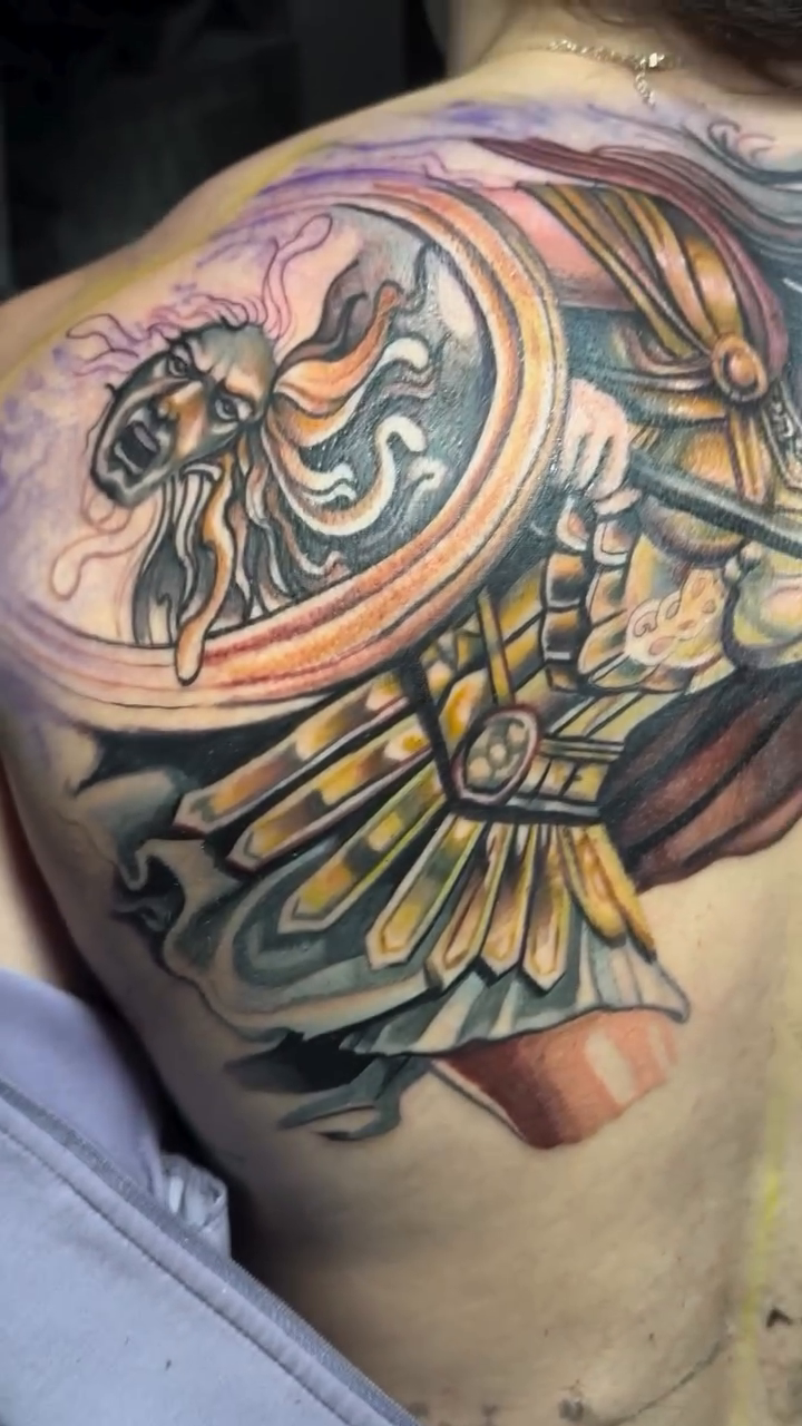 Tattoo by @marshall_sinclair — realism, black_and_grey