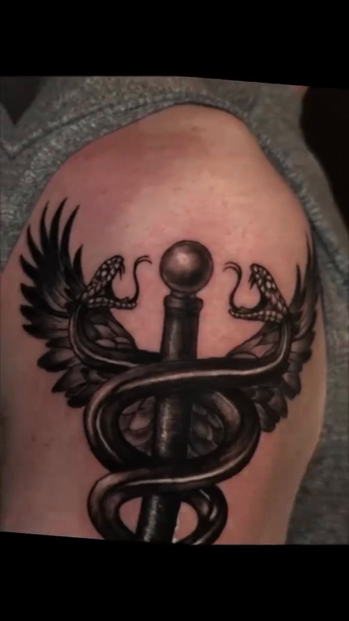 Tattoo by @brennan_walker_tattoo — black_and_grey, illustrative