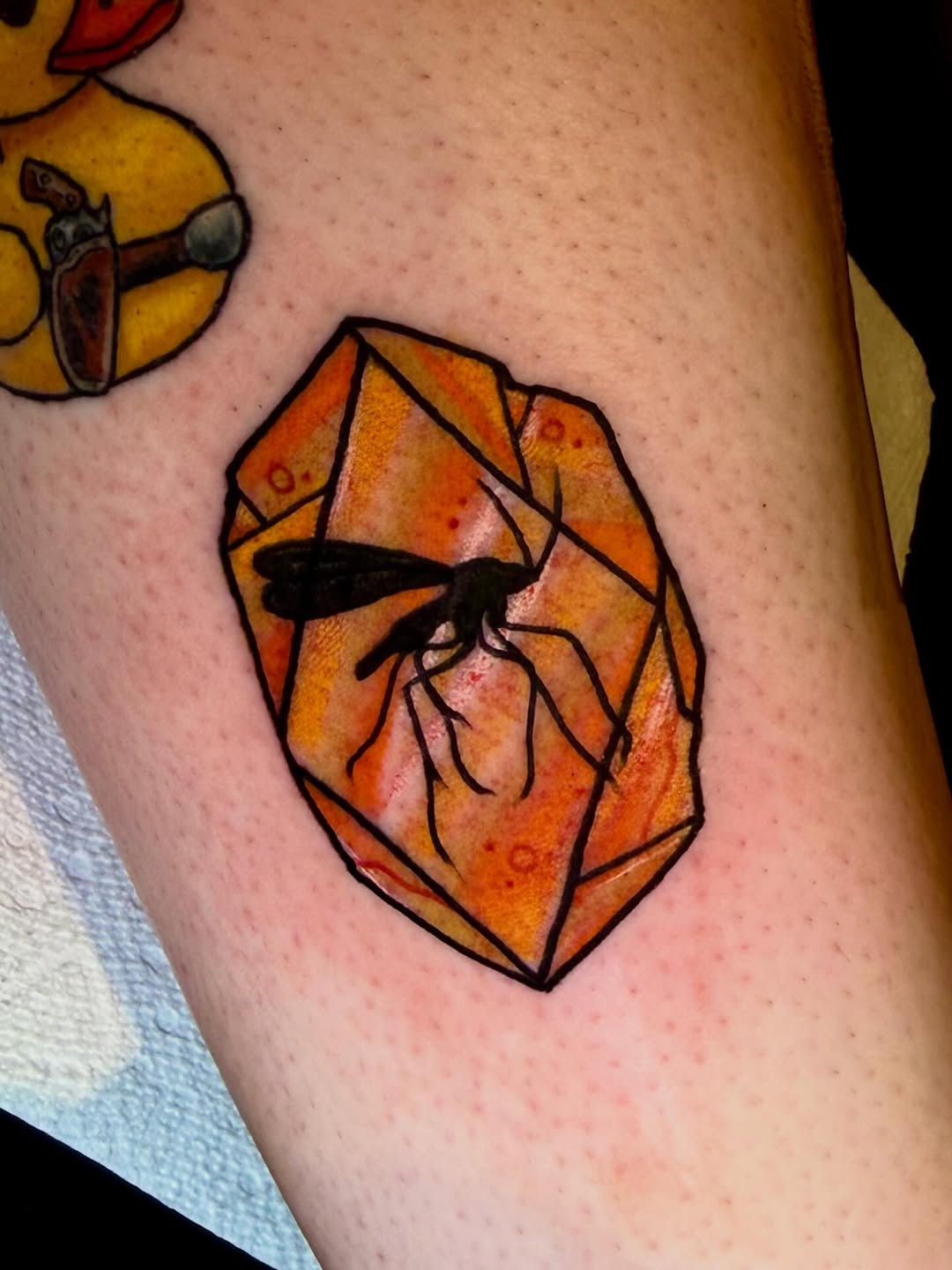 Tattoo by @starrdvst_ โ realism, black_and_grey