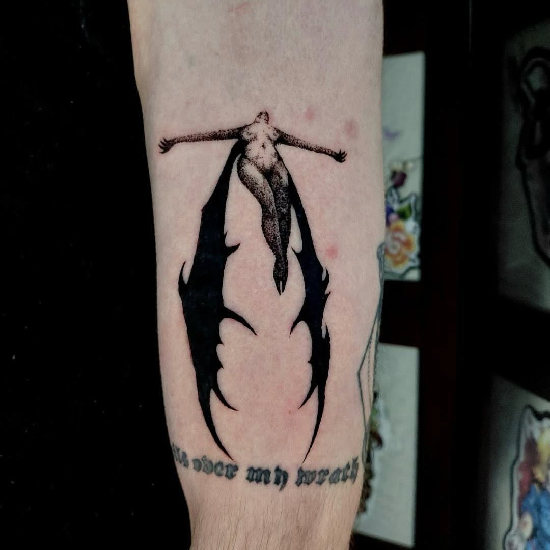 Tattoo by @ripgloss.tattoo — black_and_grey, dotwork