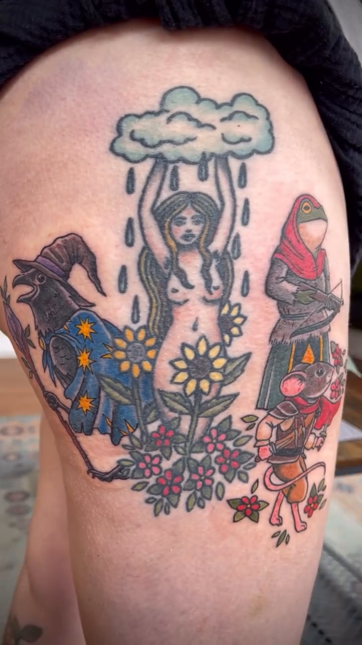 Tattoo by @dani.c.tattoo — neo_traditional