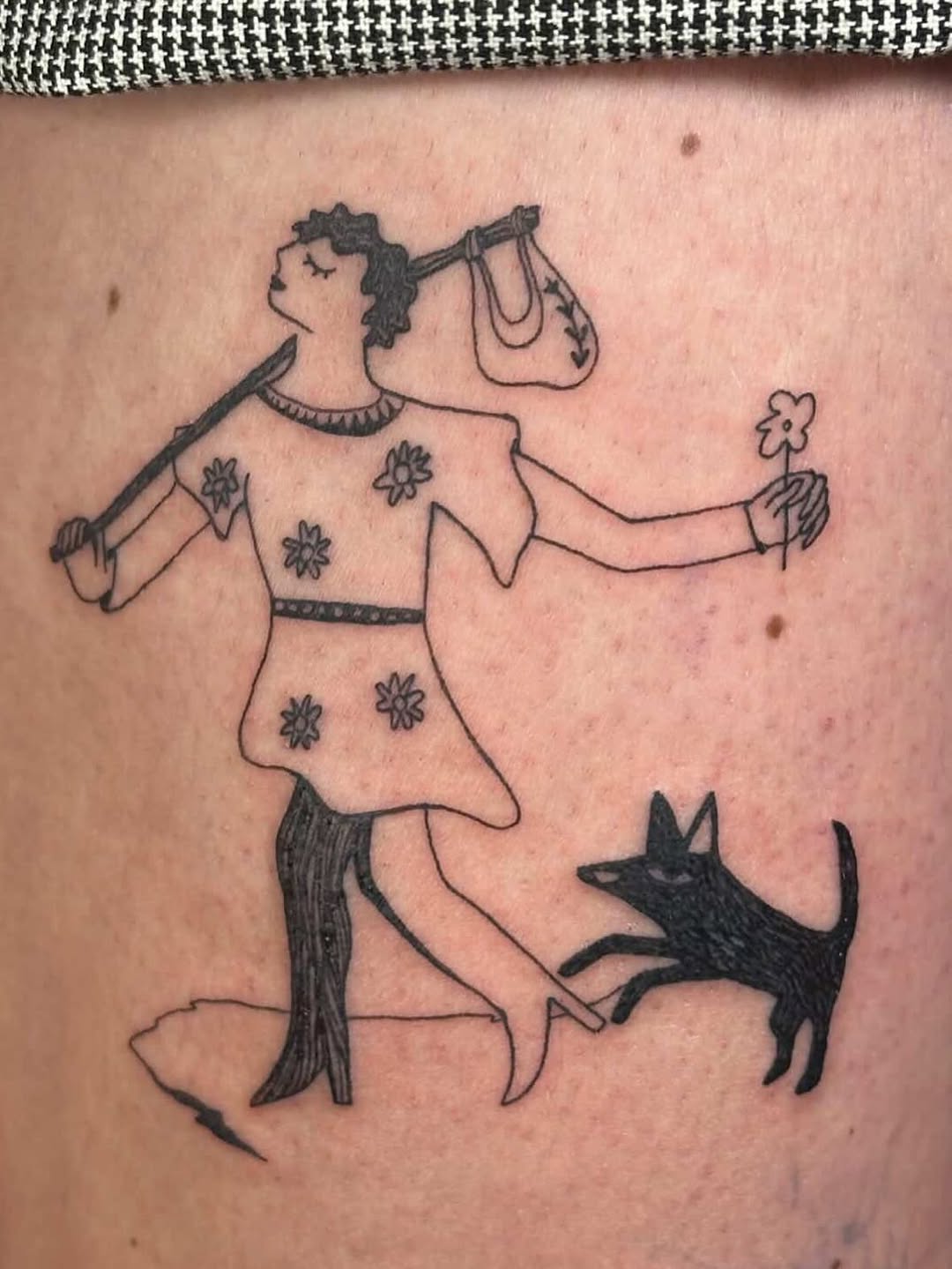 Tattoo by @saint.jillian — sketch