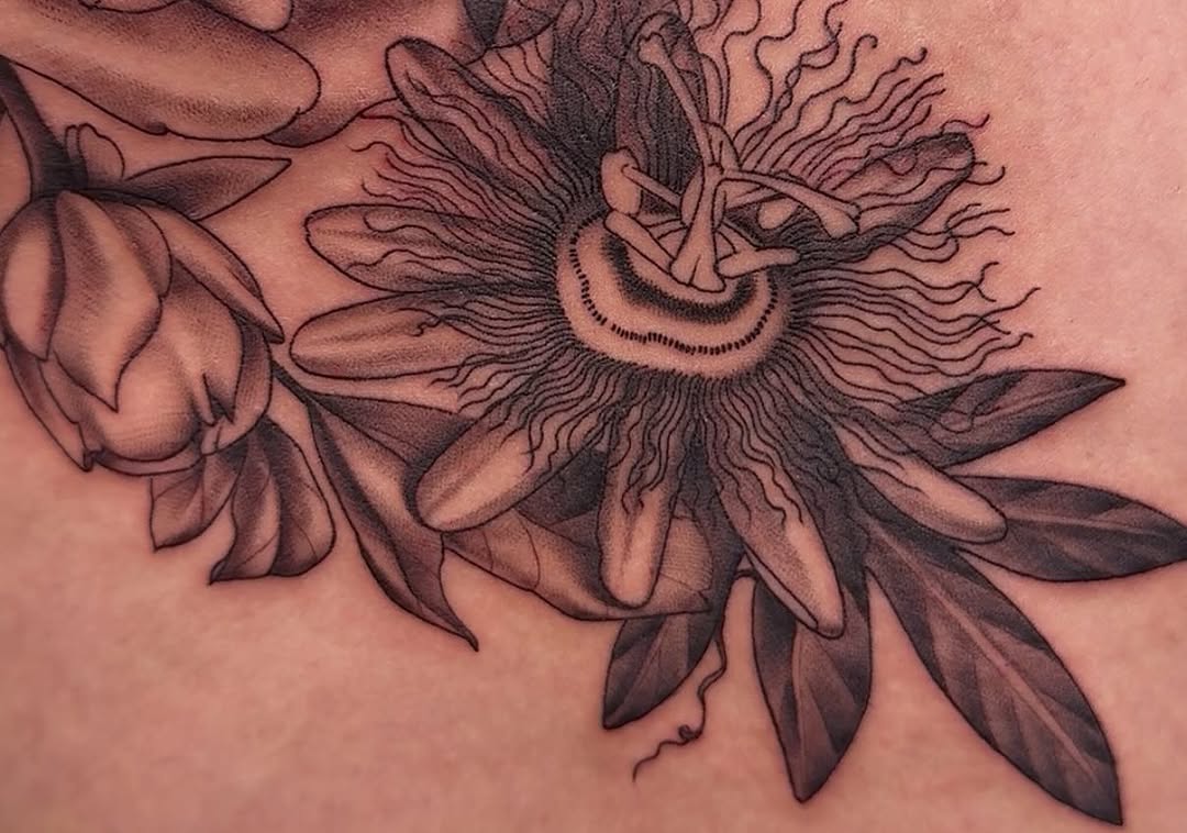 Tattoo by @izztat2 — realism, black_and_grey