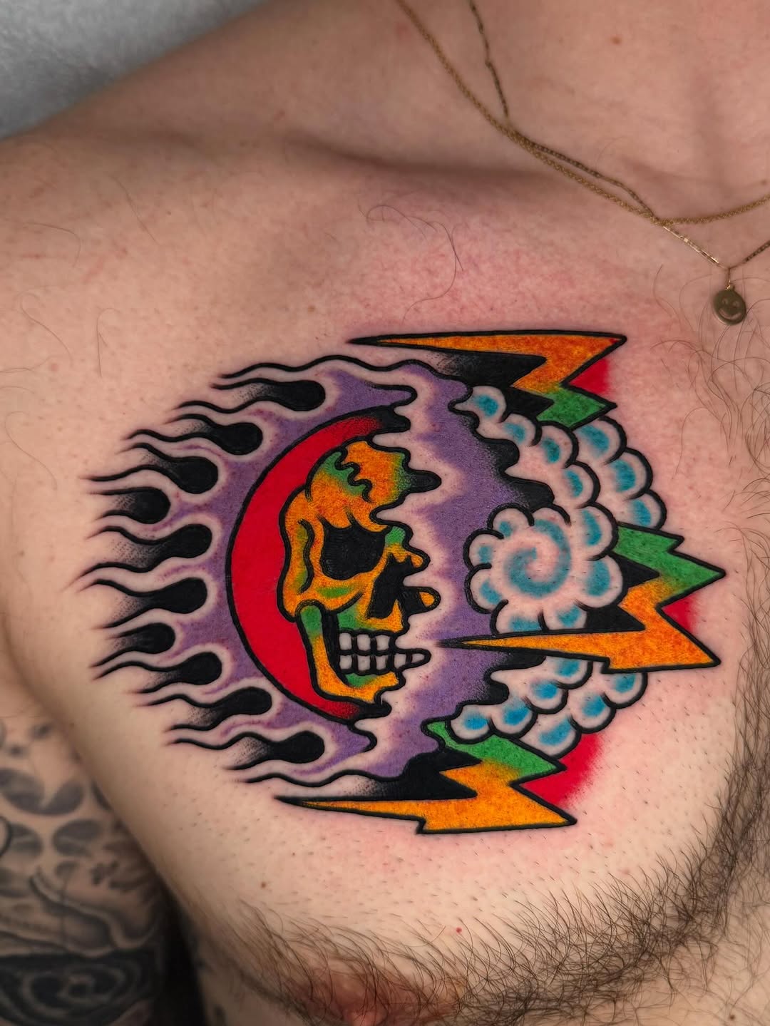Tattoo by @james_tattooer — american_traditional, illustrative