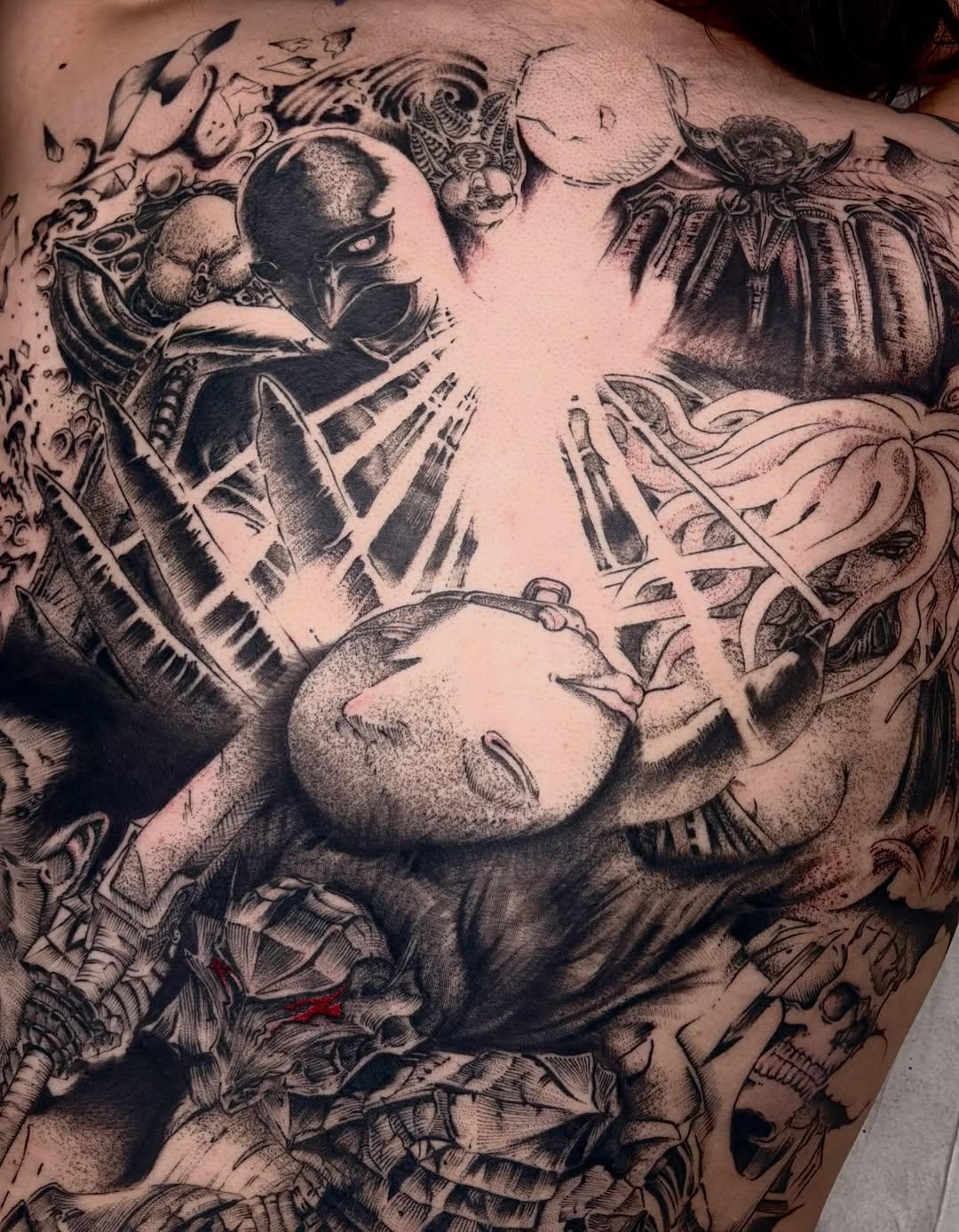 Tattoo by @neildoestattoos — realism, dark_realism
