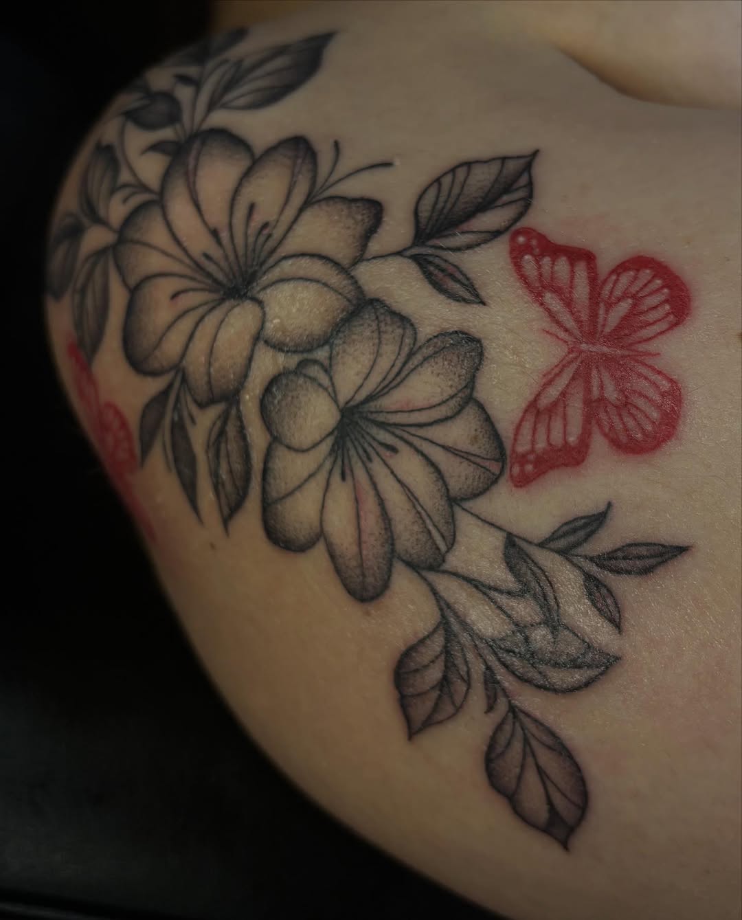 Tattoo by @ann.inkz — fine_line, dotwork