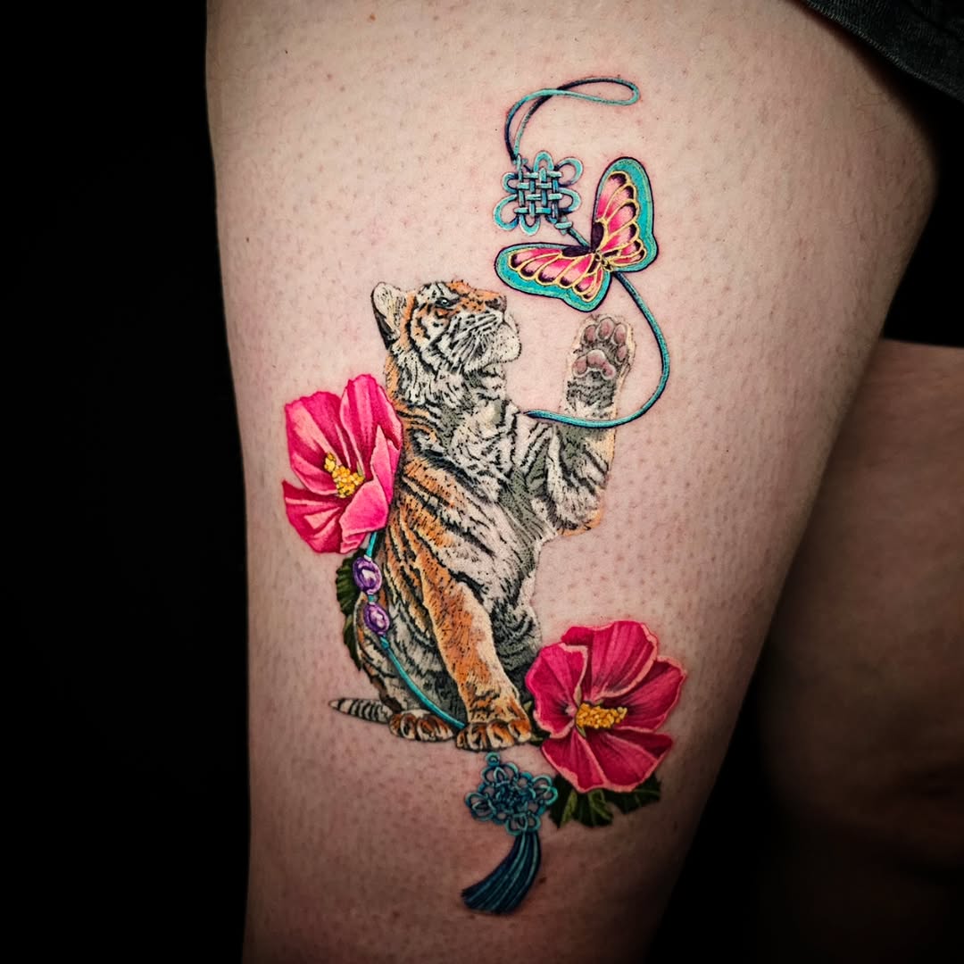 Tattoo by @shar_ific — realism, illustrative