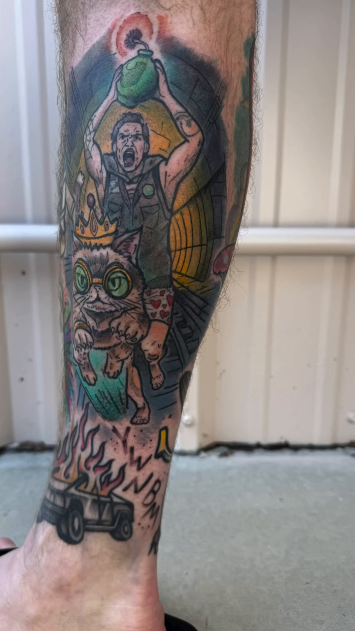 Tattoo by @jenniferedge โ neo_traditional, trash_polka
