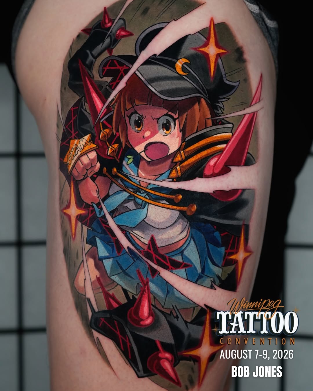 Tattoo by @badcaseofpurpose — anime, new_school