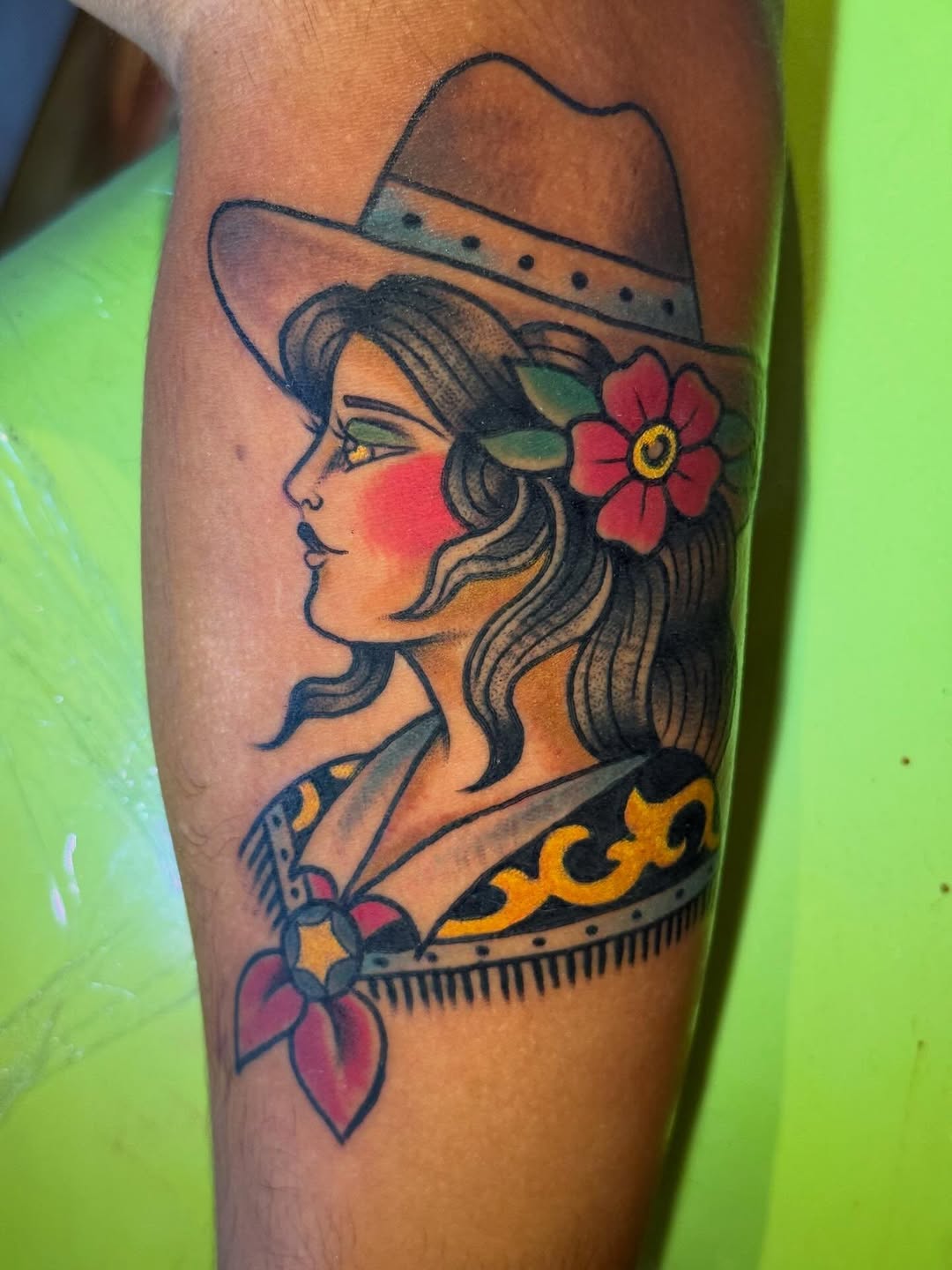 Tattoo by @chelsbells_tattoos — american_traditional