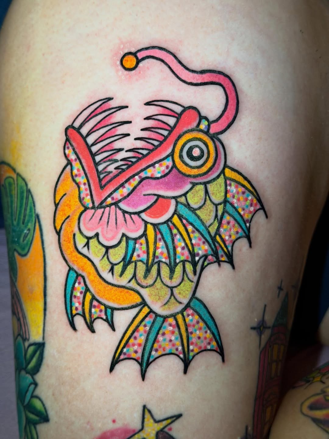 Tattoo by @chelsbells_tattoos — american_traditional, new_school