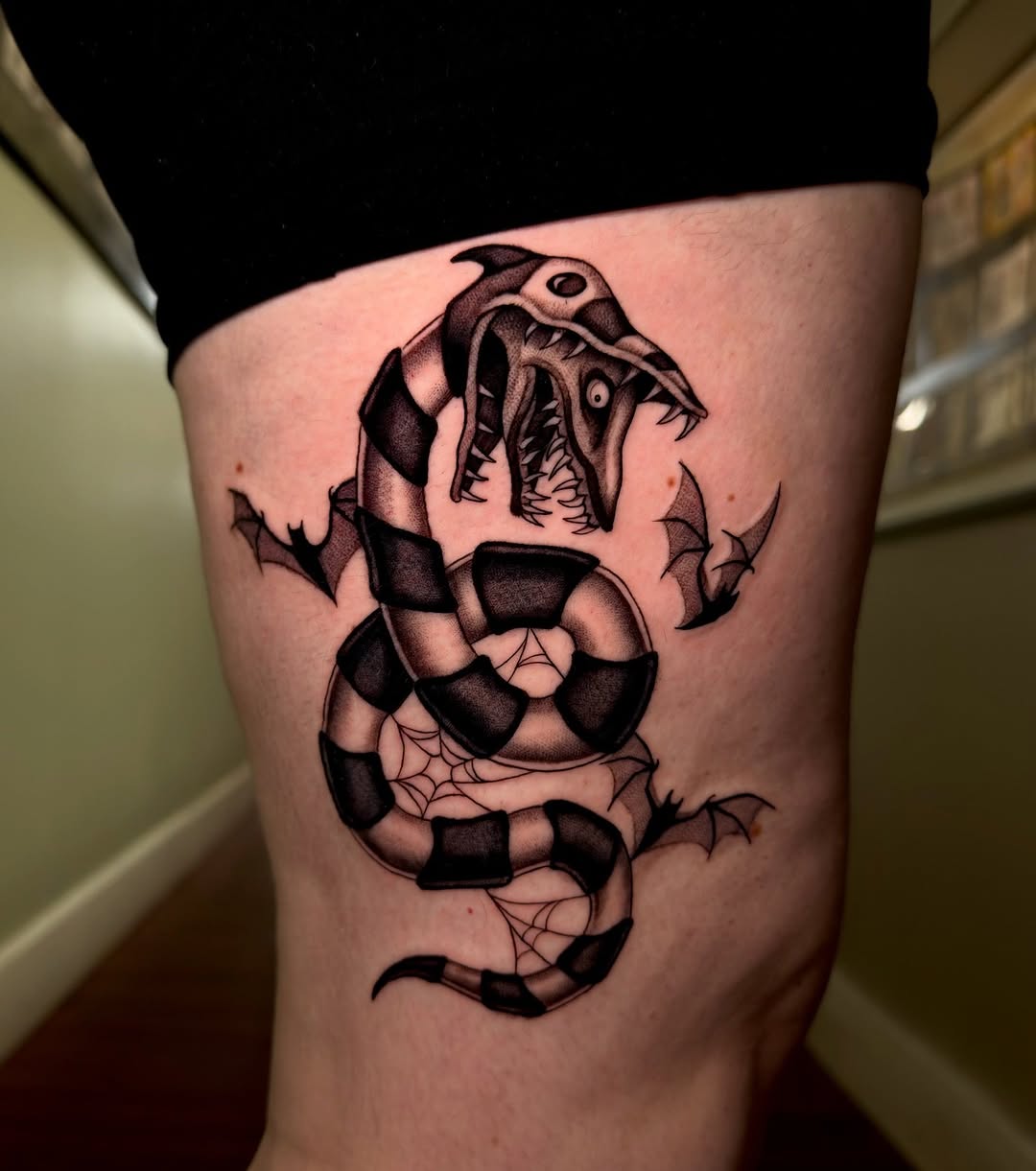 Tattoo by @bidi_bidi_inks β american_traditional, illustrative