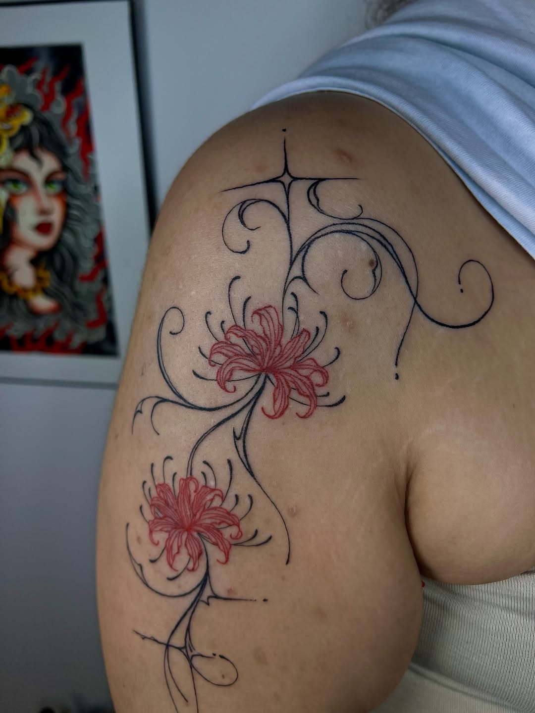 Tattoo by @inkby.isa — fine_line, ornamental