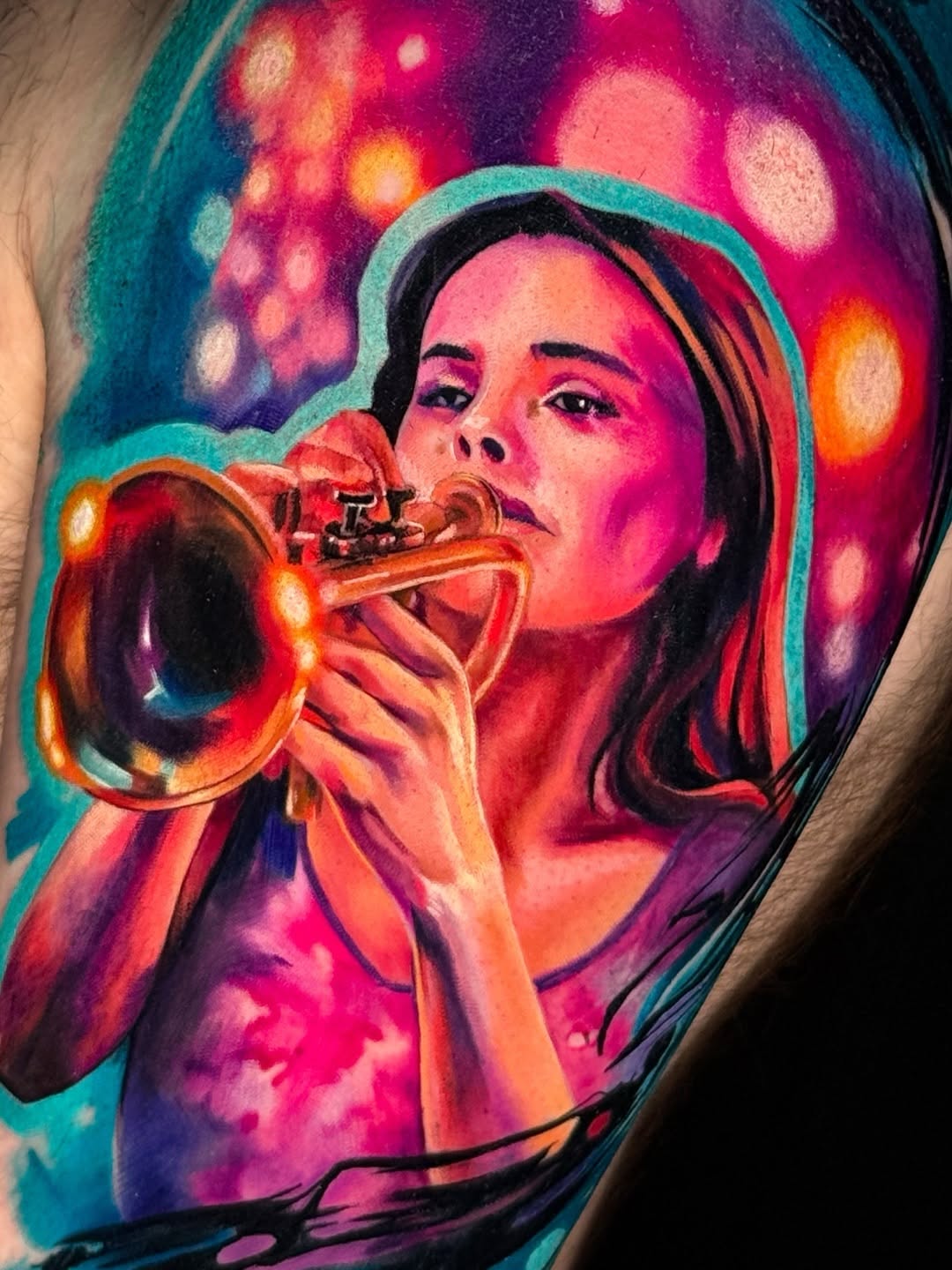 Tattoo by @painterlyfiend โ realism