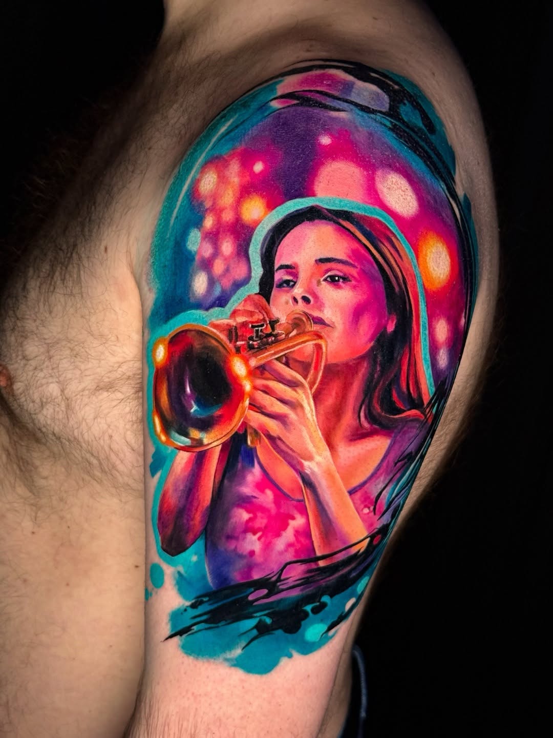 Tattoo by @painterlyfiend โ realism